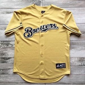 brewers gold jersey